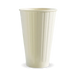 BioPak White Double Wall Hot BioCups – 460ml - 16oz – 90mm rim – carton of 600