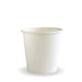 BioPak White Single Wall BioCup  Hot Cups