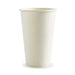 BioPak White Single Wall BioCup  Hot Cups