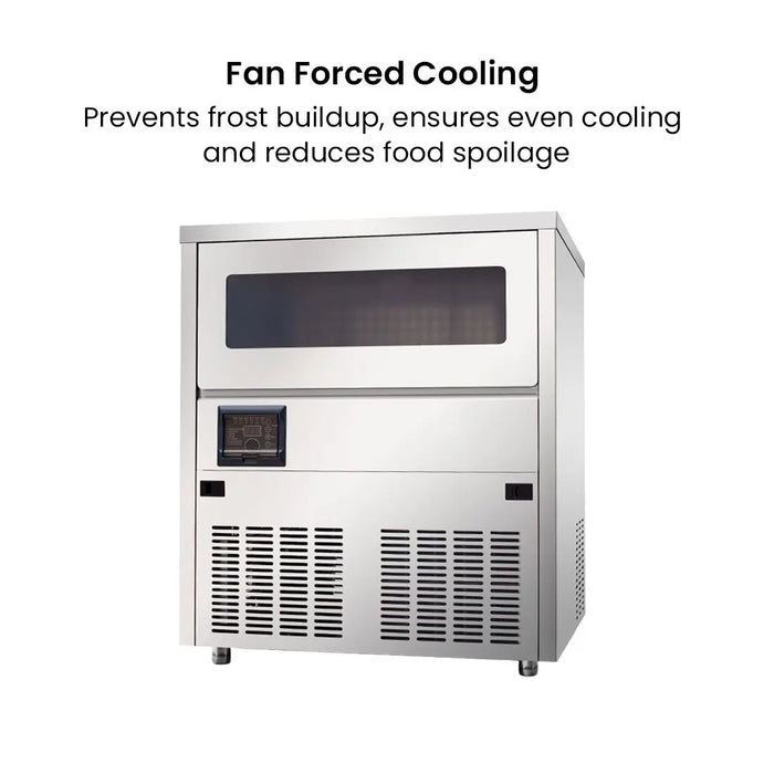 Blizzard 100kg Underbench Cube Ice Maker - SN-101B - view 4