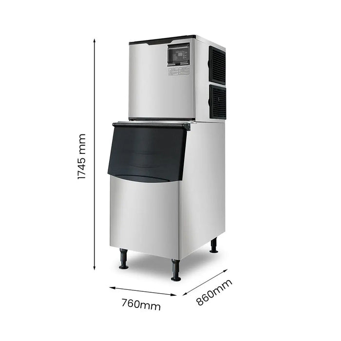 Blizzard 225kg Modular Cube Ice Maker with 170kg Bin - SN-500P - view 9