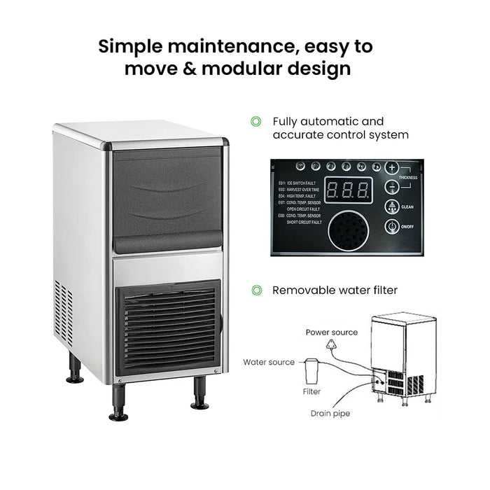 Blizzard 25kg Slimline Bullet Ice Maker - SN-25C - view 5