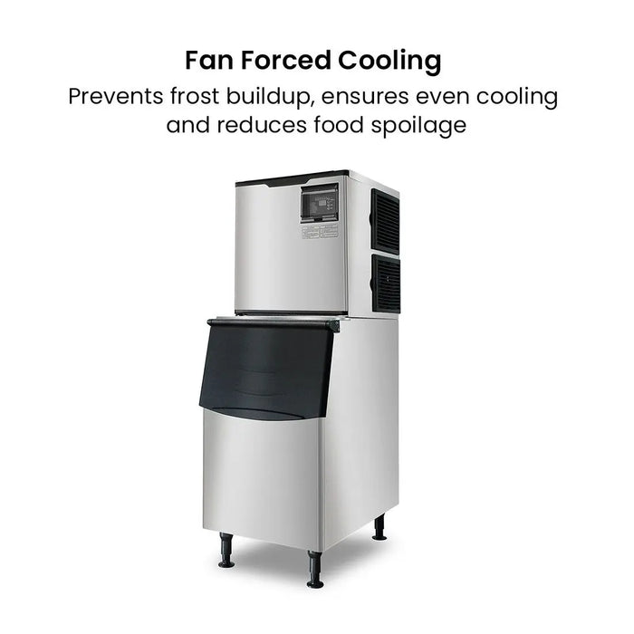 Blizzard 310kg Modular Cube Ice Maker with 170kg Bin - SN-700P - view 6