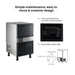 Blizzard 55kg Underbench Cube Ice Maker - SN-120P - view 4
