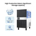 Blizzard 55kg Underbench Cube Ice Maker - SN-120P - view 6