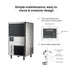 Blizzard 60kg Underbench Granular Ice Maker - SN-068F - view 3