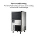 Blizzard 60kg Underbench Granular Ice Maker - SN-068F - view 4