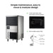 Blizzard Underbench Ice Maker 31Kg - SN-31A  Ice Makers