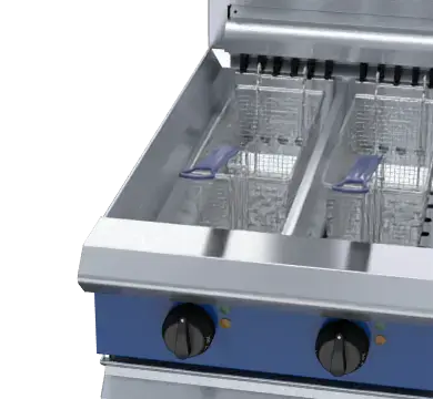 Blue Seal E44/E Twin Pan Electric Fryers 450mm
