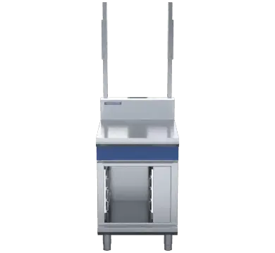 Blue Seal Evolution Series B60S-CB - 600mm Bench Top With Salamander Support - Cabinet Base