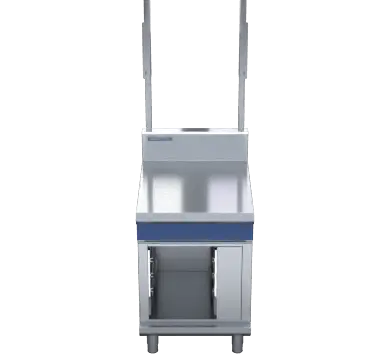 Blue Seal Evolution Series B60S-CB - 600mm Bench Top With Salamander Support - Cabinet Base