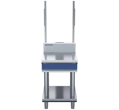Blue Seal Evolution Series B60S-LS - 600mm Bench Top With Salamander Support - Leg Stand