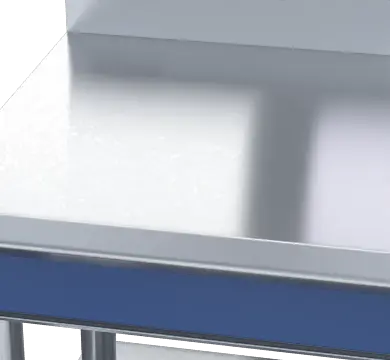 Blue Seal Evolution Series B90-LS - 900mm Bench Top Leg Stand