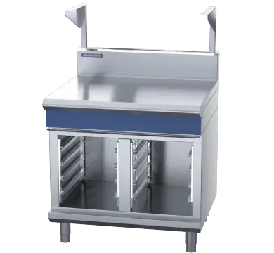 Blue Seal Evolution Series B90S-CB - 900mm Bench Top With Salamander Support Cabinet Base