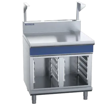 Blue Seal Evolution Series B90S-CB - 900mm Bench Top With Salamander Support Cabinet Base