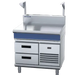 Blue Seal Evolution Series B90S-RB - 900mm Bench Top With Salamander Support Refrigerated Base