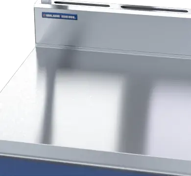 Blue Seal Evolution Series B90S-RB - 900mm Bench Top With Salamander Support Refrigerated Base