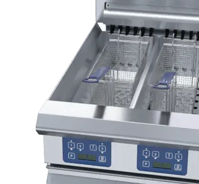 Blue Seal E44/E Twin Pan Electric Fryers 450mm