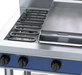 Blue Seal Evolution Series E514C-LS - 600mm Electric Cooktop Leg Stand
