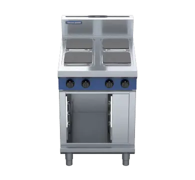 Blue Seal Evolution Series E514S-CB - 600mm Electric Cooktop Sealed Hobs Cabinet Base