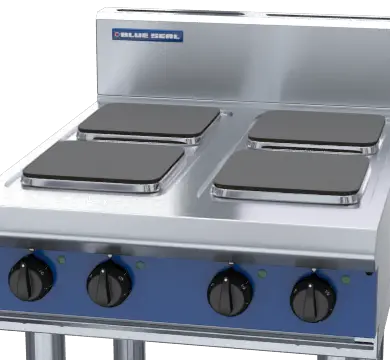 Blue Seal Evolution Series E514S-LS - 600mm Electric Cooktop Sealed Hobs Leg Stand