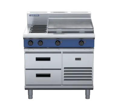 Blue Seal Evolution Series E516B-RB - 900mm Electric Cooktop Refrigerated Base
