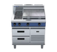 Blue Seal Evolution Series E516B-RB - 900mm Electric Cooktop Refrigerated Base