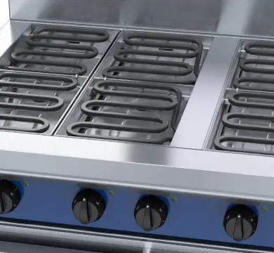 Blue Seal Evolution Series E516D-RB - 900mm Electric Cooktop Refrigerated Base