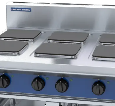 Blue Seal Evolution Series E516S-CB - 900mm Electric Cooktop Sealed Hobs - Cabinet Base