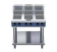 Blue Seal Evolution Series E516S-LS - 900mm Electric Cooktop Sealed Hobs - Leg Stand