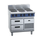 Blue Seal Evolution Series E516S-RB - 900mm Electric Cooktop Sealed Hobs - Refrigerated Base