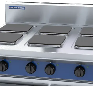 Blue Seal Evolution Series E516S-RB - 900mm Electric Cooktop Sealed Hobs - Refrigerated Base
