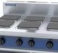 Blue Seal Evolution Series E516S-RB - 900mm Electric Cooktop Sealed Hobs - Refrigerated Base