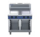 Blue Seal Evolution Series E57-CB - 900mm Electric Solid Top - Cabinet Base
