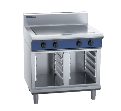 Blue Seal Evolution Series E57-CB - 900mm Electric Solid Top - Cabinet Base