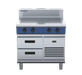 Blue Seal Evolution Series E57-RB - 900mm Electric Solid Top - Refrigerated Base