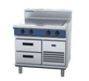 Blue Seal Evolution Series E57-RB - 900mm Electric Solid Top - Refrigerated Base