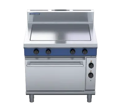 Blue Seal Evolution Series E570 - 900mm Electric Solid Top Static Oven Range