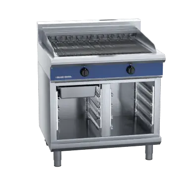 Blue Seal Evolution Series E596D-CB - 900mm Electric Chargrill Cabinet Base