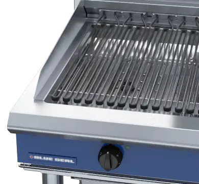 Blue Seal Evolution Series E596D-LS - 900mm Electric Chargrill Leg Stand