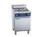 Blue Seal Evolution Series E66 - 600mm Twin Pan Electric Fryer