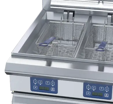 Blue Seal Evolution Series E66E - 600mm Twin Pan Electric Fryer
