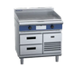 Blue Seal Evolution Series EP516-RB - 900mm Electric Griddle Refrigerated Base