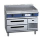 Blue Seal Evolution Series EP518-RB - 1200mm Electric Griddle Refrigerated Base