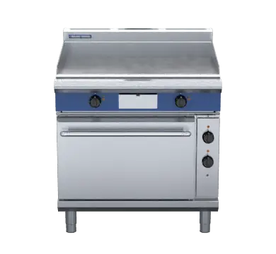 Blue Seal Evolution Series EP56 - 900mm Electric Griddle Convection Oven Range