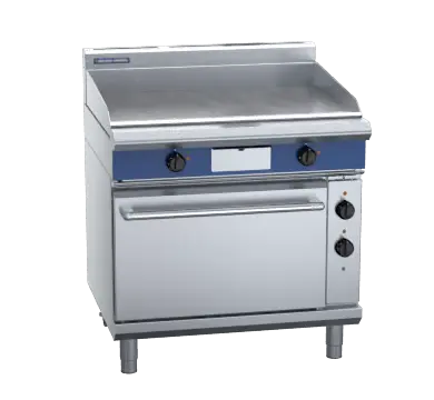Blue Seal Evolution Series EP56 - 900mm Electric Griddle Convection Oven Range