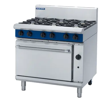 Blue Seal Evolution Series G506 - 900mm Gas Range Static Oven  Ovens & Ranges
