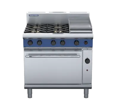 Blue Seal Evolution Series G506 - 900mm Gas Range Static Oven