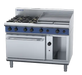 Blue Seal Evolution Series G508B - 1200mm Gas Range Static Oven