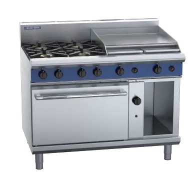 Blue Seal Evolution Series G508B - 1200mm Gas Range Static Oven
